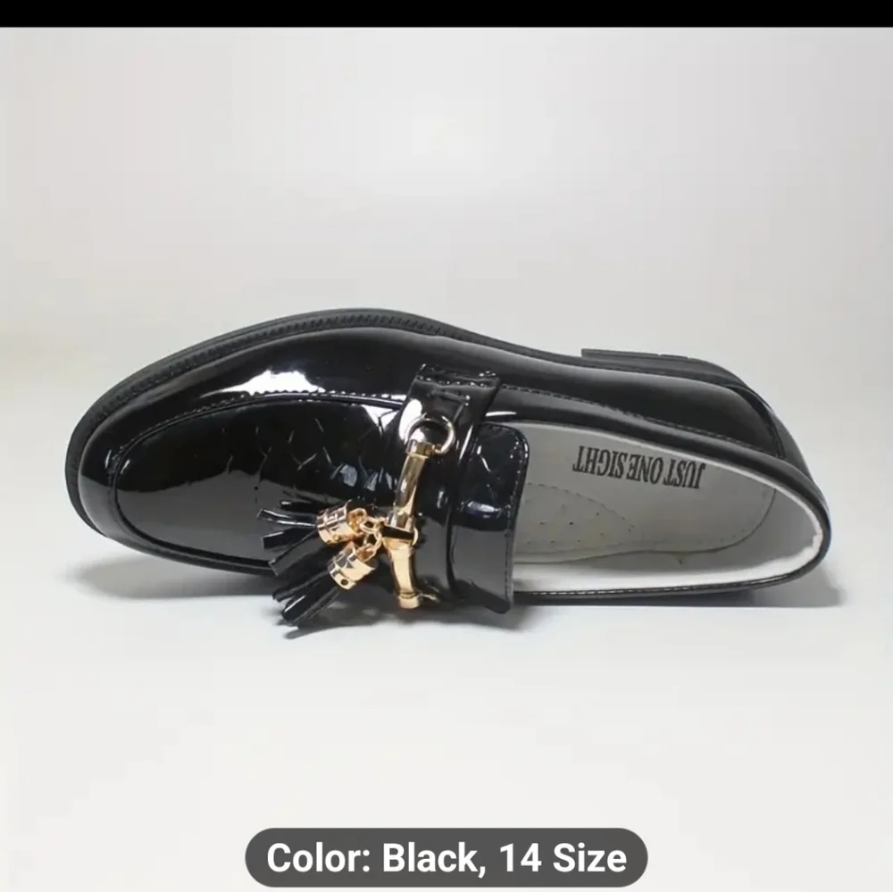 NEW CHILD/BOYS STYLISH SLIP ON DRESS SHOES LOAFERS SIZE 13 And 14